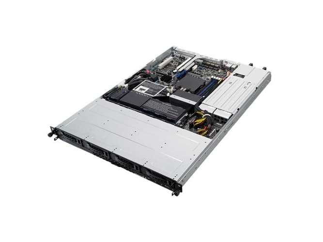 ASUS RS300-E9-RS4 - Server - kan monteras i rack - 1U - 1-vägs - ingen CPU - RAM 0 GB - SATA - hot-swap 3.5" vik/vikar - ingen HDD - DVD-Writer - AST