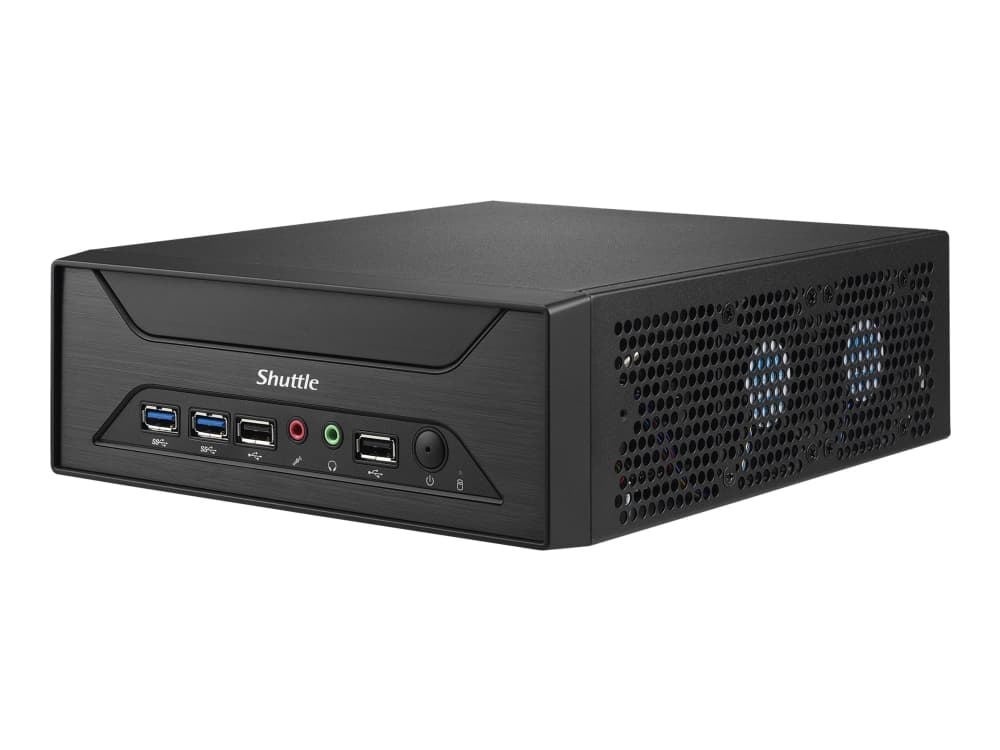 Shuttle XPC slim XH270 - Barebone - Slim-PC - LGA1151 Socket - Intel H270 - ingen CPU - RAM 0 GB - GigE