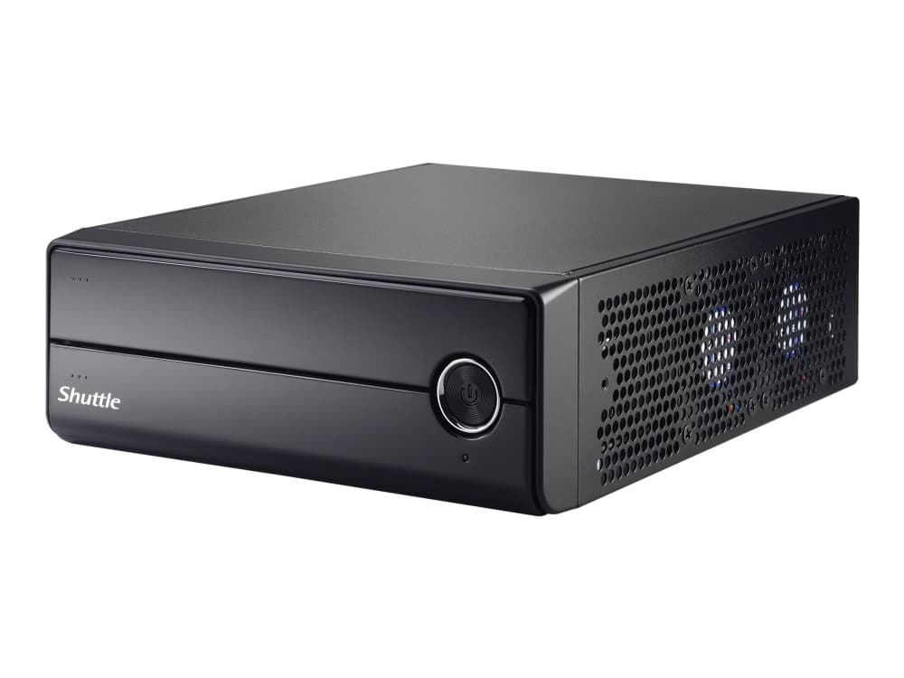 Shuttle XPC slim XH310RV - Barebone - Slim-PC - LGA1151 Socket - Intel H310 - ingen CPU - RAM 0 GB - GigE