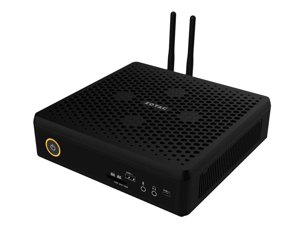 ZOTAC ZBOX MAGNUS EN72070V - Mini-PC - Core i7 9750H / 2.6 GHz - RAM 0 GB - ingen HDD - GF RTX 2070 - GigE, 2.5 GigE - WLAN: Bluetooth 5.0, 802.11ax
