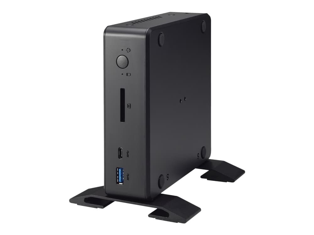Shuttle XPC nano NC10U5 - Barebone - mini-PC - 1 x Core i5 8265U / 1.6 GHz ULV - RAM 0 GB - UHD Graphics 620 - GigE - WLAN: 802.11b/g/n