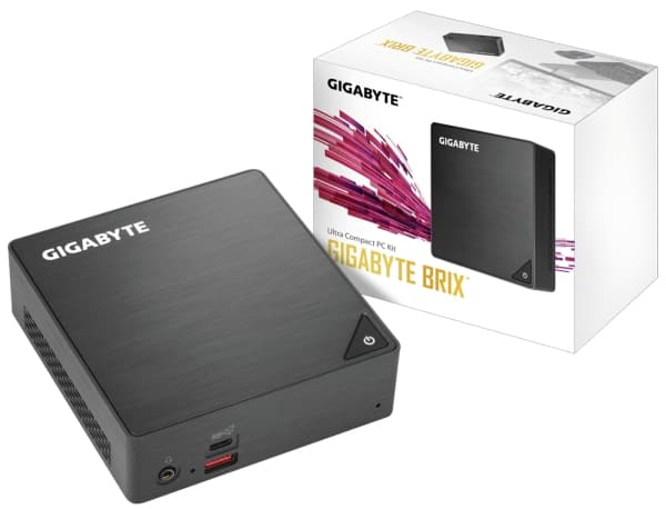 Gigabyte GB-BRI5-8250-BW, UCFF, Mini-PC, barebone, BGA 1356, DDR4-SDRAM, Wi-Fi 5 (802.11ac), 65 W
