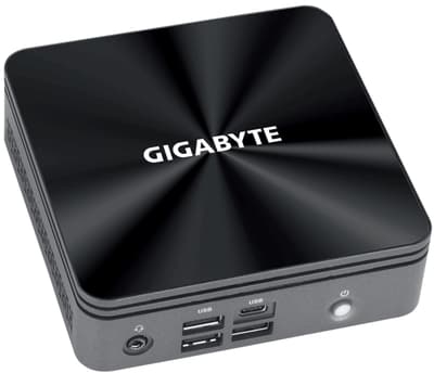 Gigabyte GB-BRI7-10710, Mini-PC, BGA 1528, DDR4-SDRAM, PCI Express, Ethernet/bredbåndsforbindelse