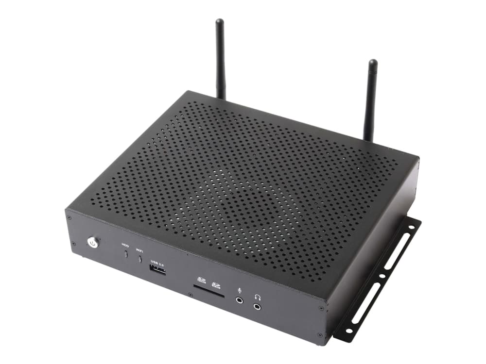 ZOTAC ZBOX PRO QK5P1000 - Barebone - mini-PC - 1 x Core i5 7300U / 2.6 GHz - RAM 0 GB - Quadro P1000 - GigE - WLAN: 802.11a/b/g/n/ac, Bluetooth 4.2