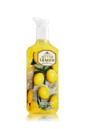 Bath & Body Works Deep Cleansing Hand Soap Meyer Lemon 236ml