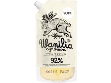 Yope Liquid soap Vanilla Cinnamon 500 ml - refill