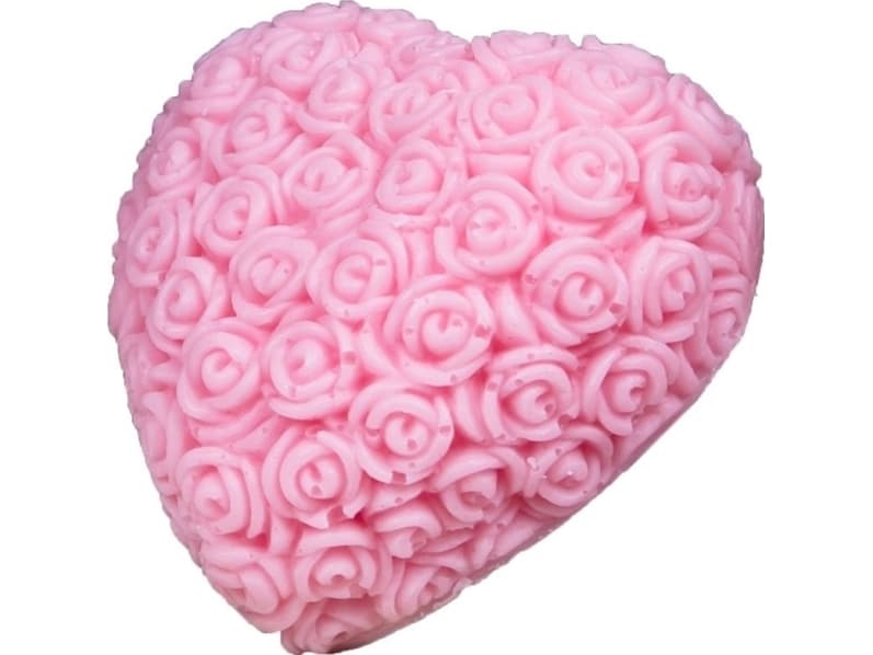 LaQ Happy Soaps Pink Big Heart Cherry 140g