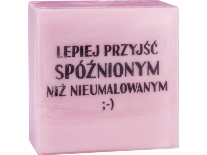 LaQ Happy Soaps Pink Short Message Soap Cherry 60g