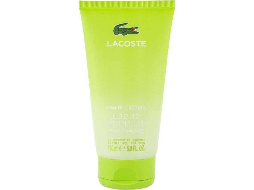 Lacoste Shower Gel L.12.12 Pour Lui Eau Fraiche Pour Homme Shower Gel 150ml