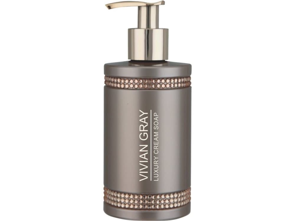 Vivian Gray Brown Crystals Luxury Cream Soap 250ml liquid soap