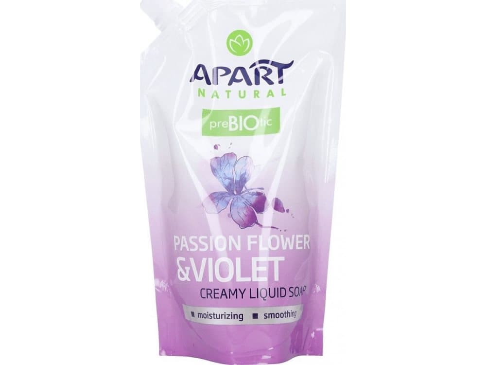 Apart Natural Prebiotic Passiflora liquid soap and violet 400ml
