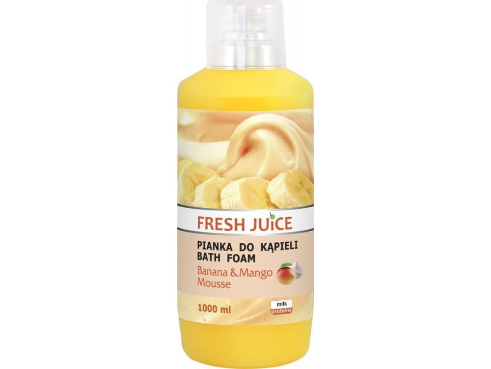 Fresh Juice Banana and mango bath foam 1000ml