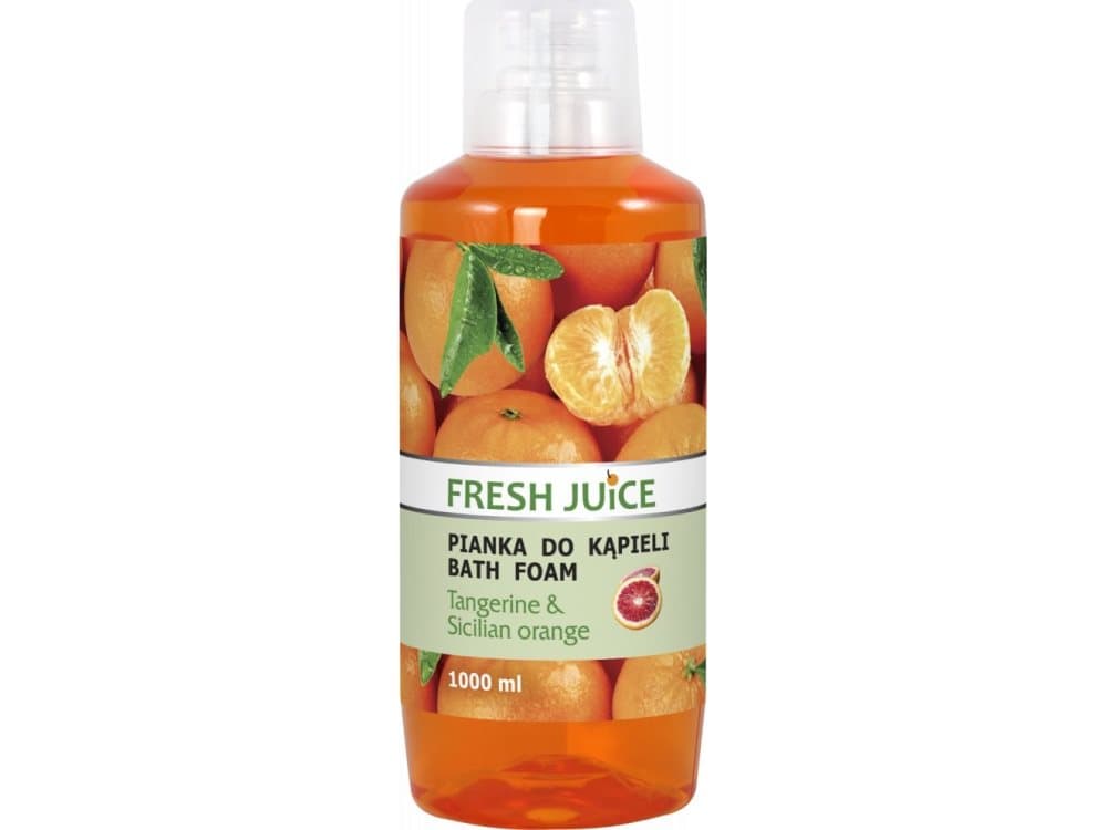 Fresh Juice Bath foam Mandarin and Sicilian orange 1000ml