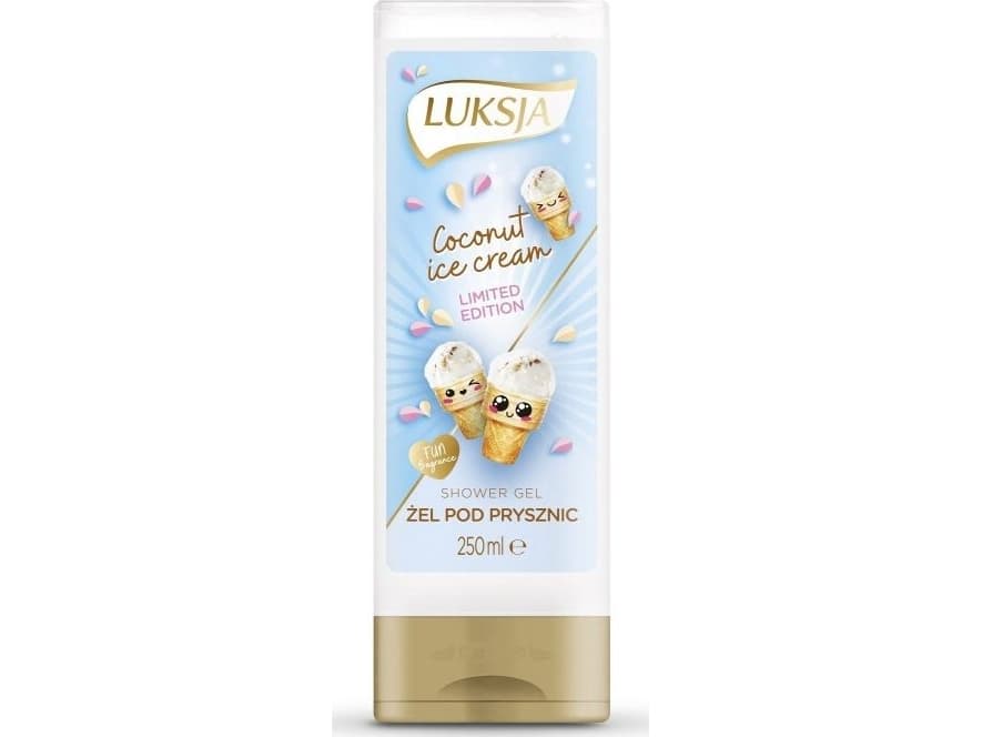 Luksja Shower gel Fun Fragrance Coconut Ice Cream 250ml