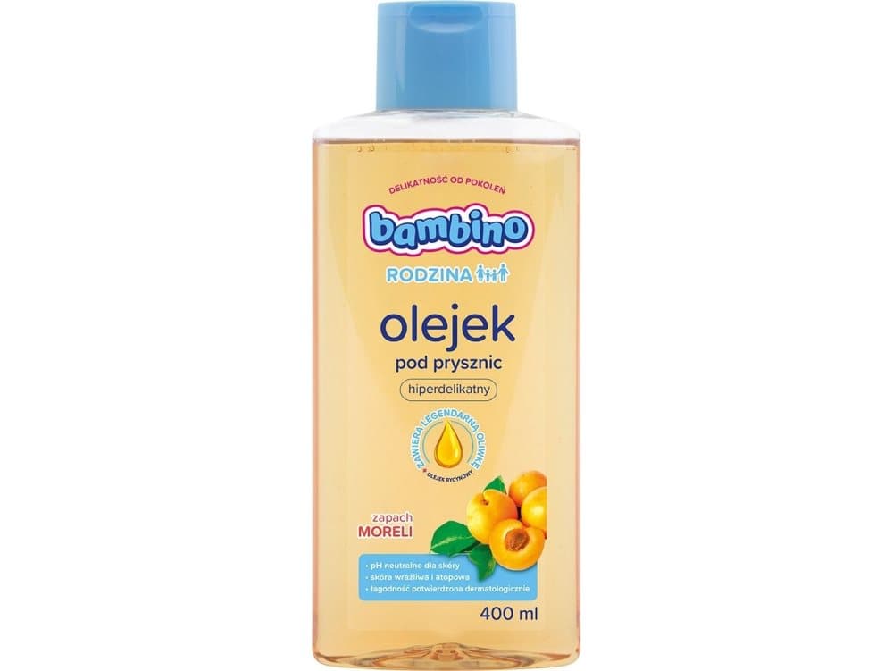 Nivea Bambino Family Hyper-delicate shower oil - Apricot fragrance 400ml