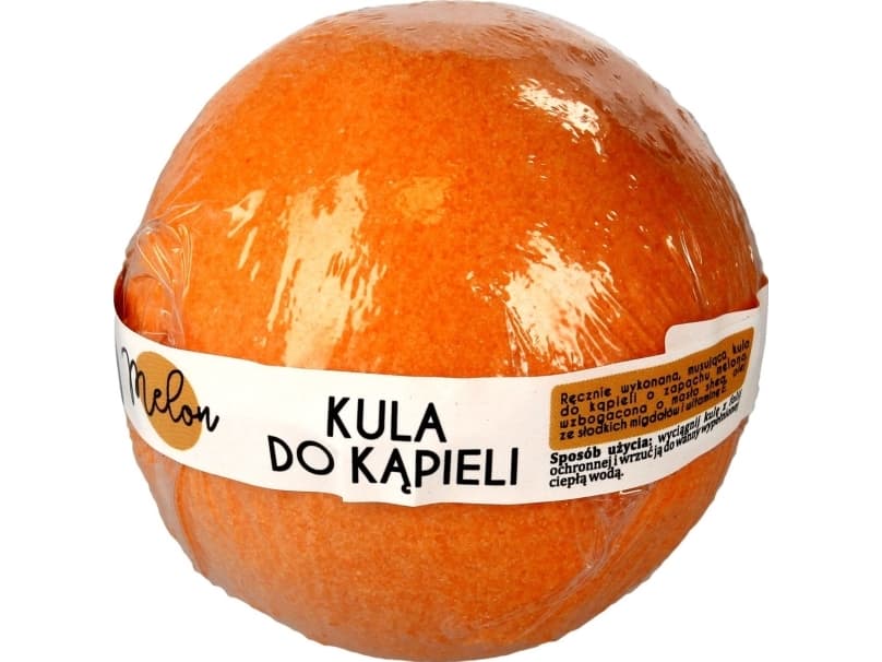 LaQ LaQ Sparkling bath ball Melon - orange 100g