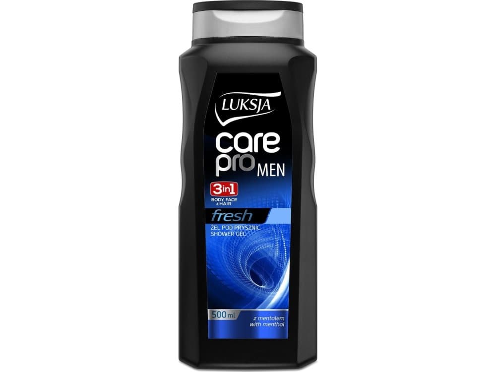 Luksja SHOWER GEL LUXURY CARE PRO MEN FRESH 500ML - shopping for companies - 70122-6076