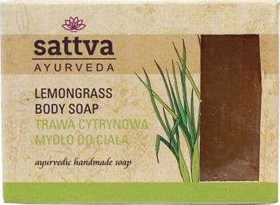 Sattva Bar soap Body Soap Lemongrass 125g
