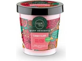 Organic Shop Bath Foam Body Desserts Antistress Candy Floss 450ml