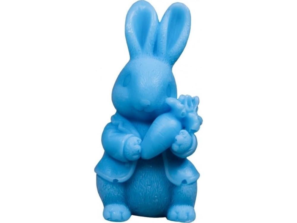 LaQ Bar soap Rabbit with carrot blue 30g