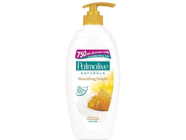 Palmolive Milk and Honey shower gel with 750ml dispenser