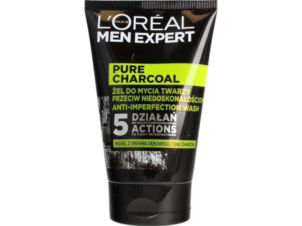 L'Oreal Paris Men Expert Pure Charcoal cleansing gel 100ml