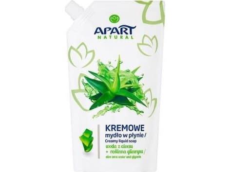 Apart Natural Creamy liquid soap Aloe water and vegetable glycerin 400ml