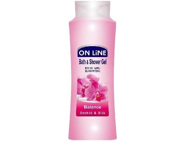 On Line Bath lotion and shower gel 2 in 1 Balance Orchidea Silk 750 ml