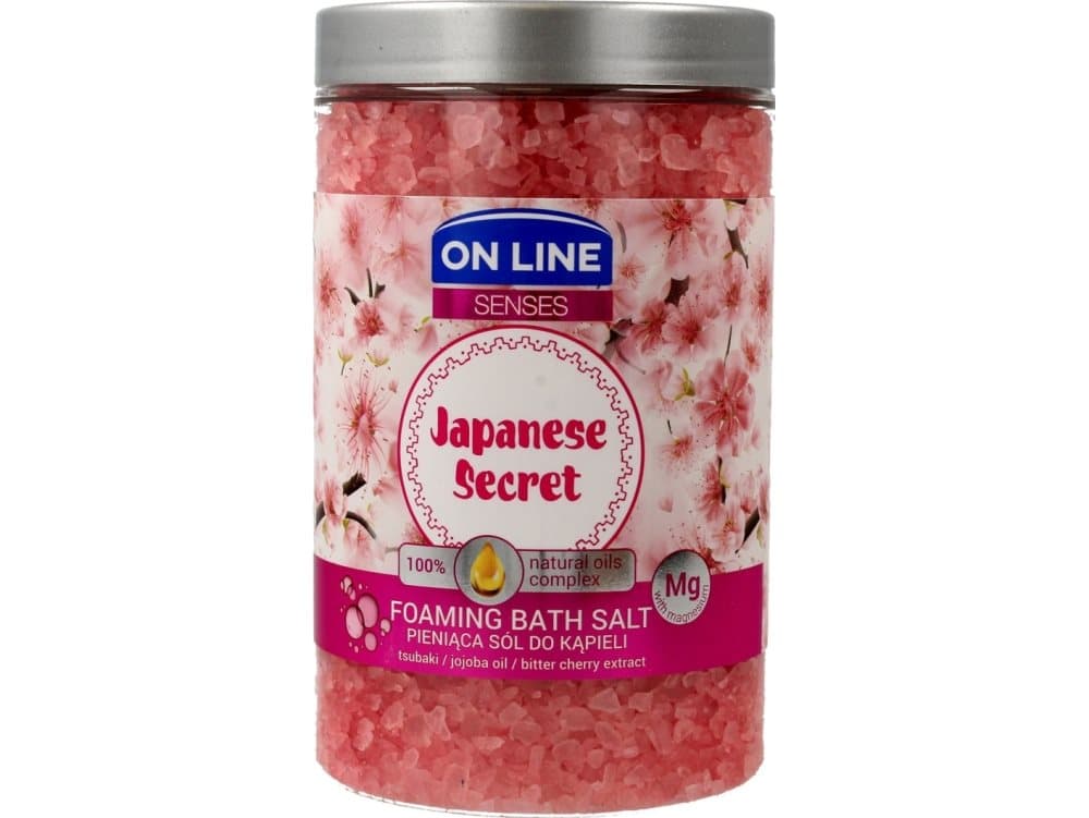 On Line Senses Japanese Secret bath salt 480ml