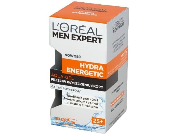 L'Oreal Paris Men Expert Hydra Energetic Aqua Gel against skin shine 25+ 50ml