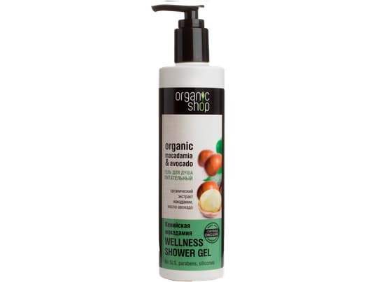 Organic Shop Moisturizing Shower Gel Kenyan Macadamia 280 ml