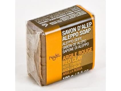 Najel Aleppo bar soap with Red Clay 100g
