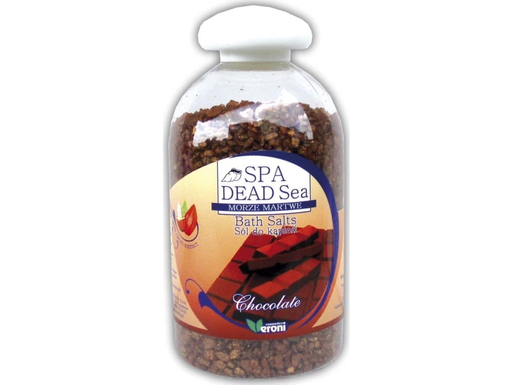 Dead Sea Spa Magik Bath salt with chocolate and cocoa extracts 600g