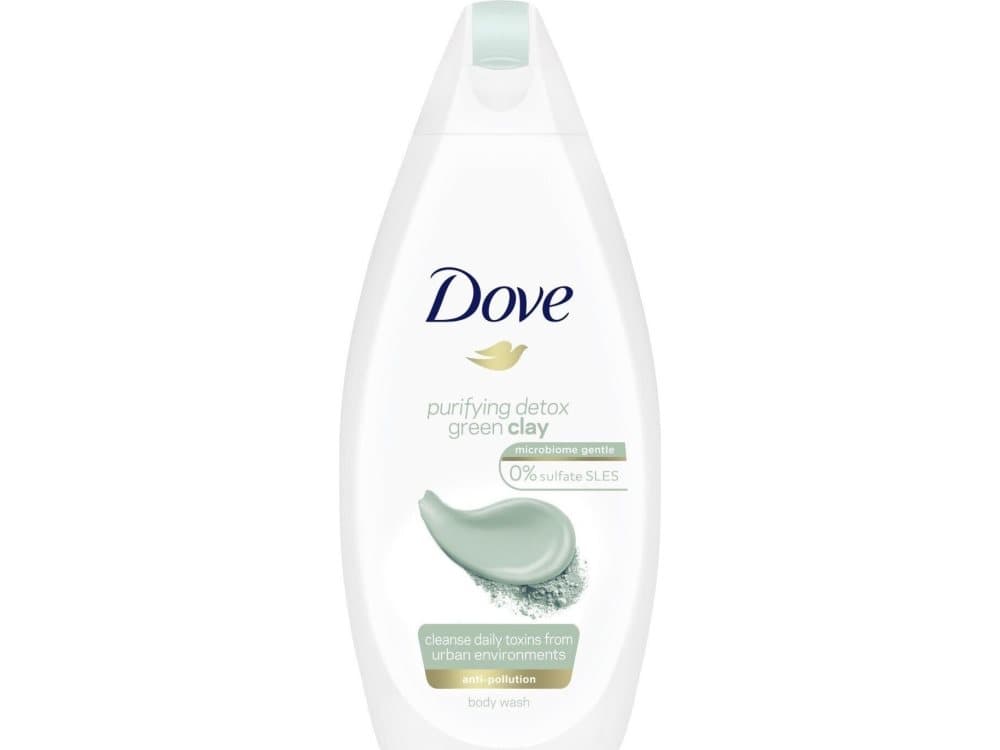 Dove Purifying Detox Green Clay shower gel 500ml