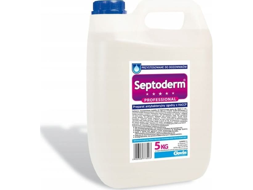 Clovin Septoderm antibacterial soap 5L