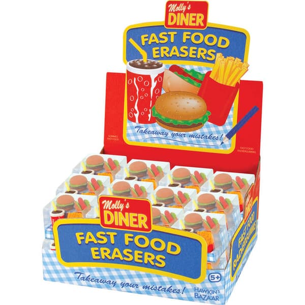 Eraser, fastfood