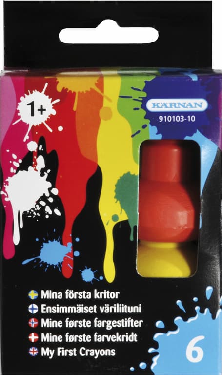 Mina första kritor 6st