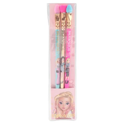 TOPModel Wooden pencils with Eraser 3