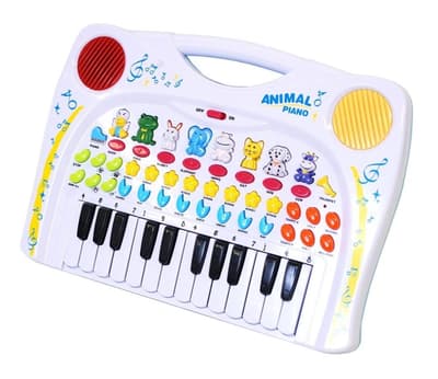 Skapa fina melodier med denna Djurorkester. 3-5år