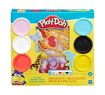 Play-Doh Lera och former Djur