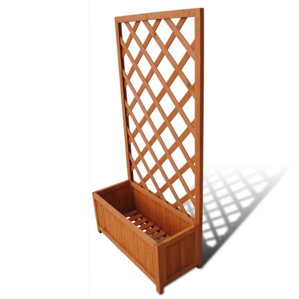 Odlingslåda med spaljé 70 x 30 x 135 cm | Fri Frakt