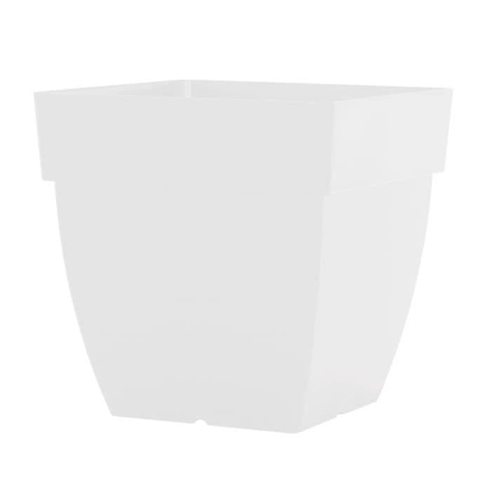 ARTEVASI kukkaruukku Carré Capri - 45 x 45 x K 35 cm - 71 L - valkoinen