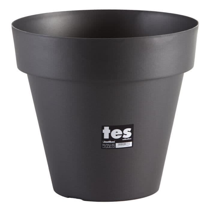 PLASTIKEN Blomsterpotte Tes - 38 cm - Antracit