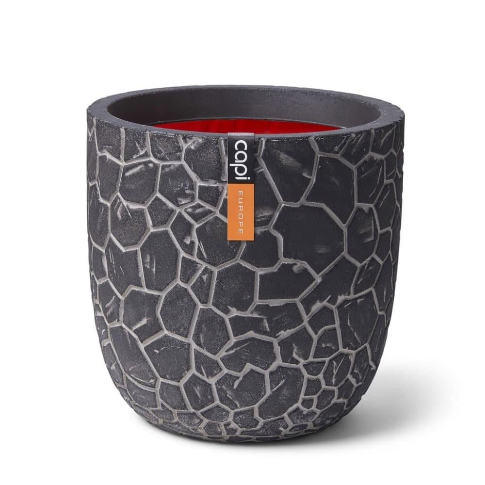 Capi Plantekasse Ball Clay 43 x 41 cm antrasitt