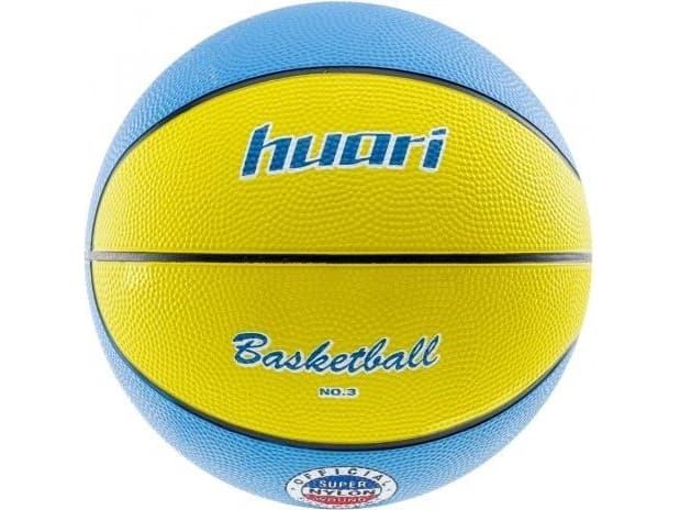 Huari Barkley Basketball yellow and blue size 3