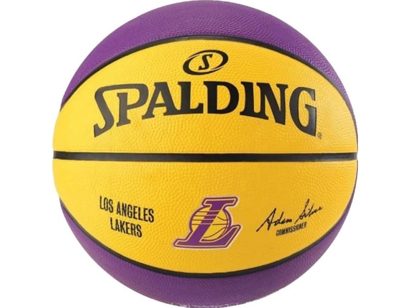 Spalding Spalding NBA Team L.A. Lakers Ball 83510Z yellow 7