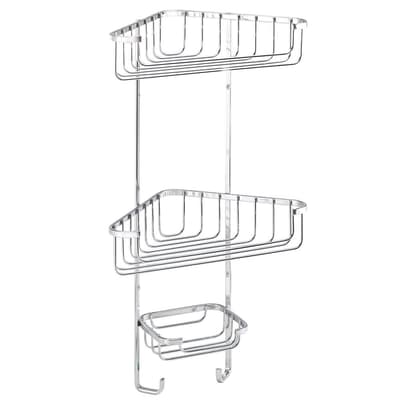 Croydex 3 Tier Corner Basket