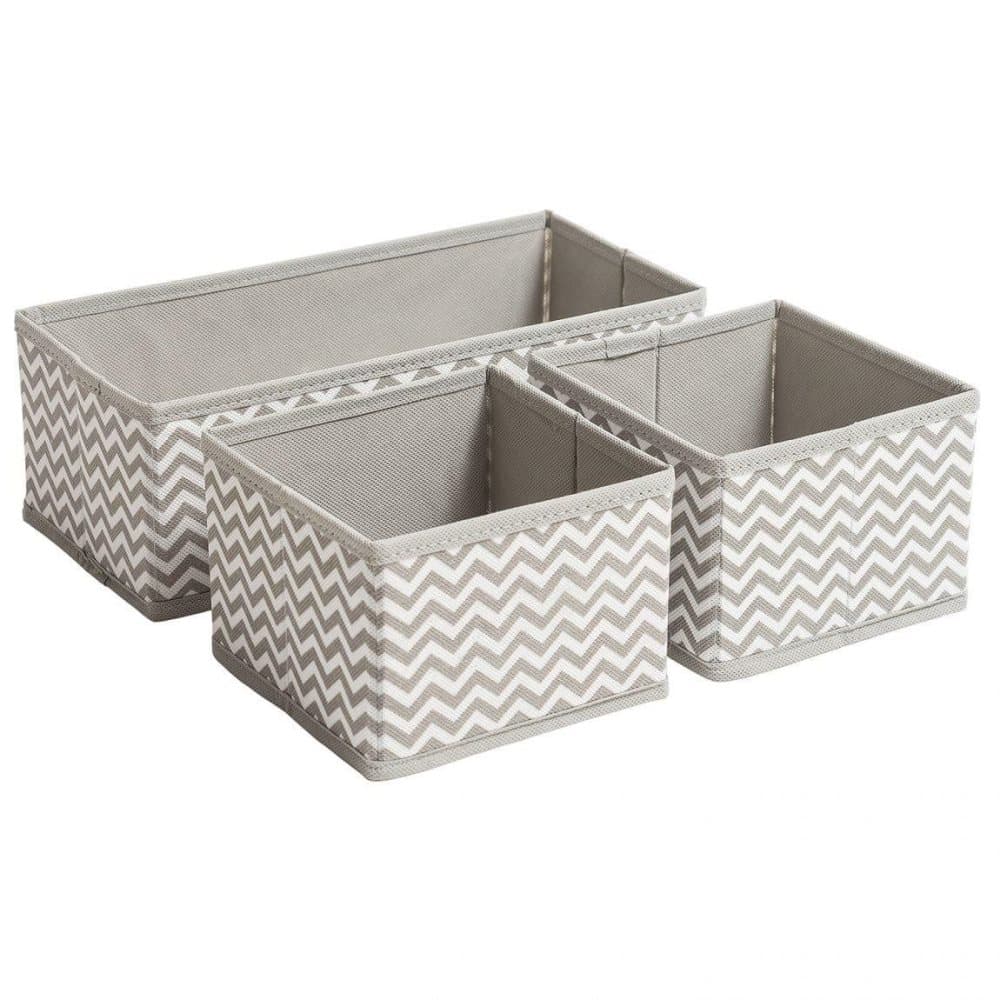 Tatkraft, Wave - 3x Oppbevaringsbokser