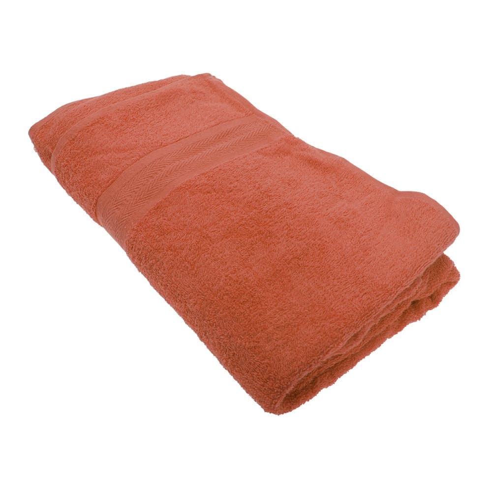 Jassz Beach/Bath Plain Sheet Towel 100cm x 180cm (350 GSM) (Pack of 2)