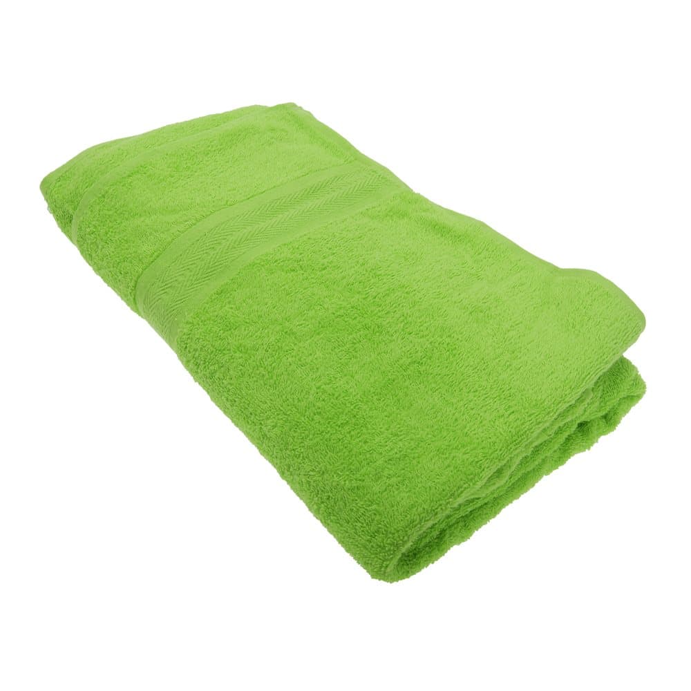 Jassz Beach/Bath Plain Sheet Towel 100cm x 180cm (350 GSM) (Pack of 2)